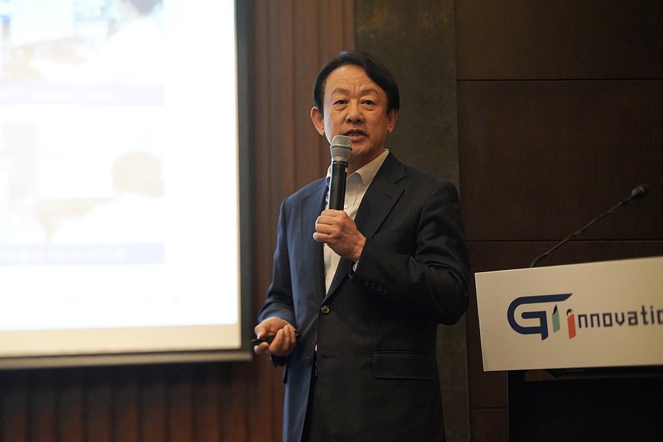 이병건 지아이이노베이션 회장은 지난 3월 IPO 기자간담회 당시 알레르기 치료제 'GI-301'에 대한 일본 기술이전을 추진하겠다는 약속을 지켰다. / 사진=지아이이노베이션