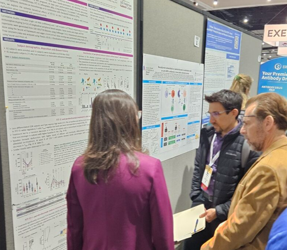 SITC 2023 포스터 발표 현장 / 사진=네오이뮨텍