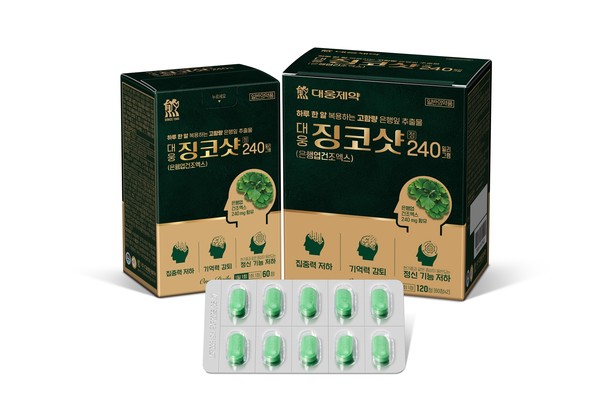 대웅징코샷 / 사진=대웅제약