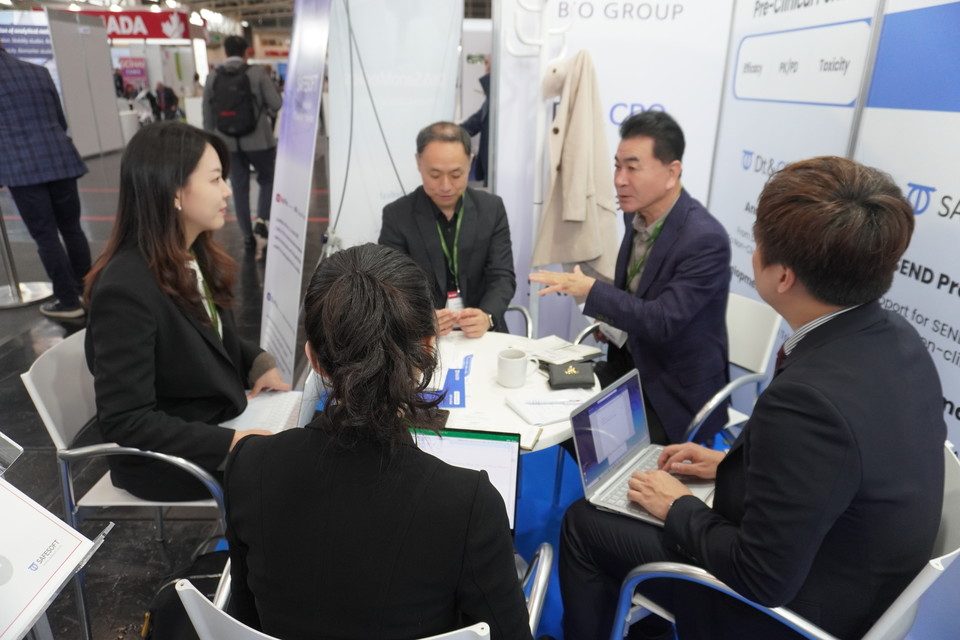 디티앤씨 바이오 그룹은 독일 뮌헨에서 열린 '바이오 유럽 2023'에 참가했다. / 사진=디티앤씨 바이오 그룹