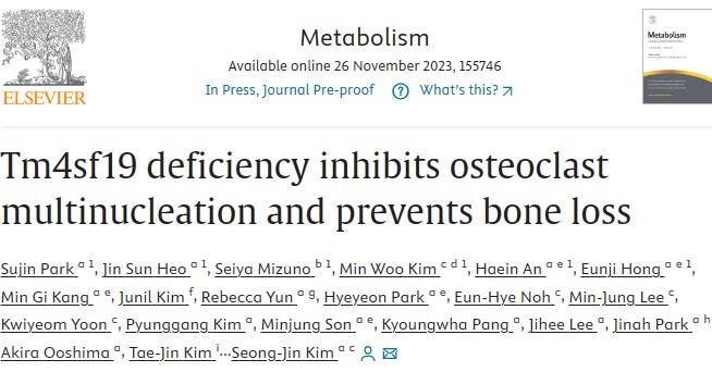 메드팩토가 국제학술지 'Metabolism'에 게재한 논문 / 사진=메드팩토