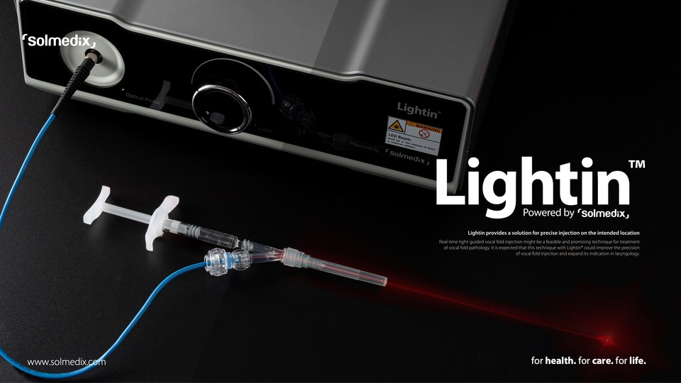솔메딕스의 광유도 약물 주입장치 '라이트인(Lightin)' / 사진=솔메딕스
