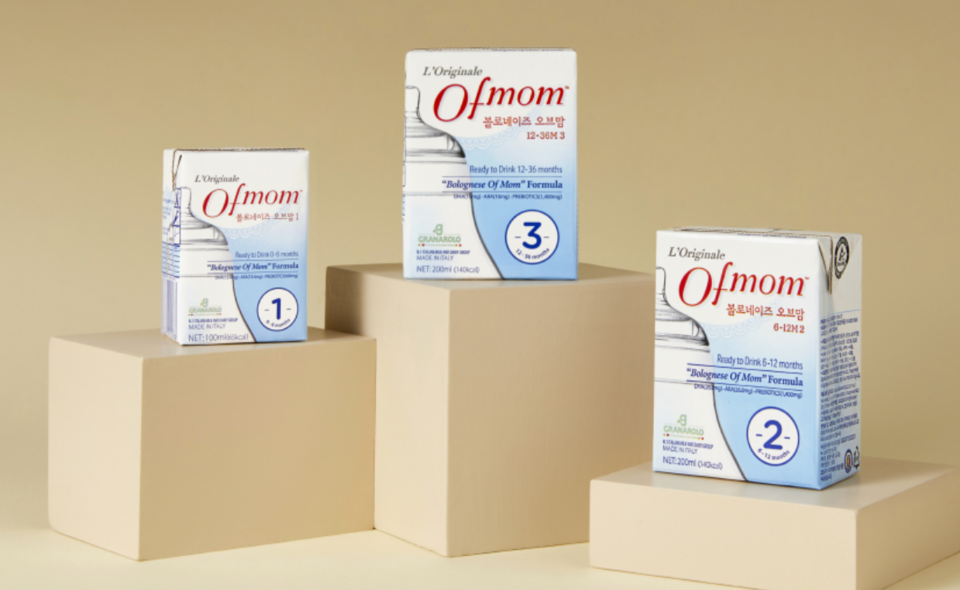 오브맘 액상분유 / 사진=코리그룹