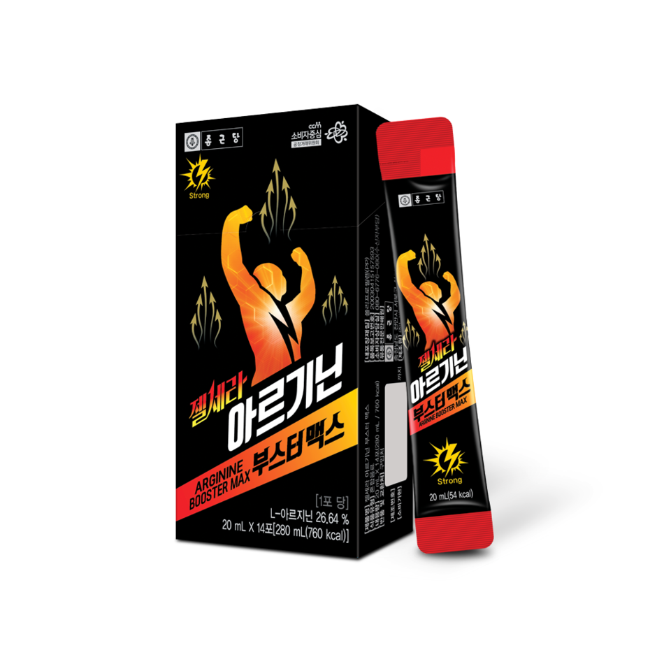 종근당 '젤세라 아르기닌 부스터 맥스' / 사진=종근당