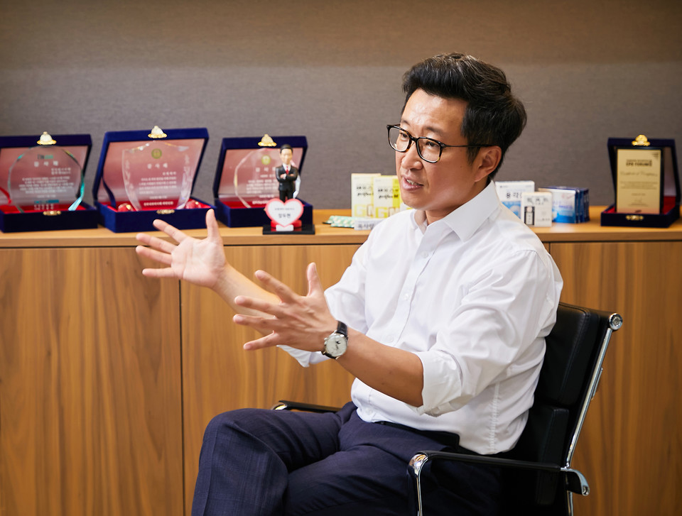 CEO of Boryung, Doo-Hyun Jang (Photo by Boryung)