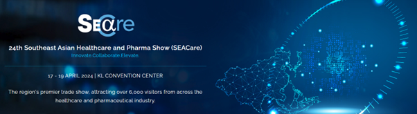 24th Southeast Asian Healthcare and Pharma Show(SEACare) 홈페이지