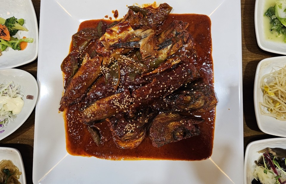 이지영 팀장과 먹은 코다리찜