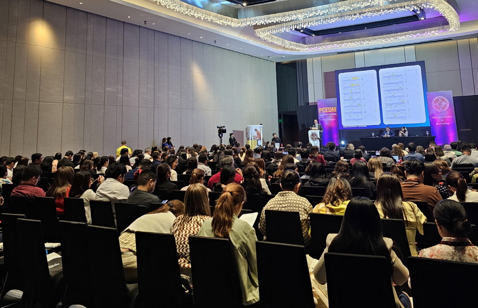 Presentation by LG Chem at the Philippine College of Endocrinology, Diabetes & Metabolism conference. / Photo by LG Chem
