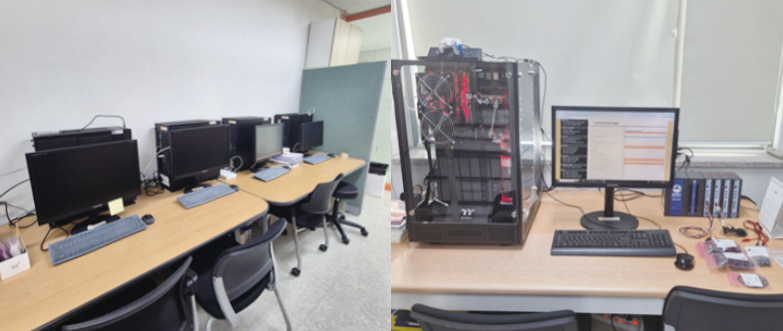 동국대 바이오헬스의료기기규제과학과 워크스테이션 룸 / 사진=동국대