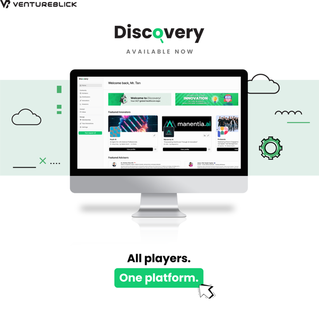 벤처블릭 디스커버리 서비스 론칭 이미지. / 사진=벤처블릭