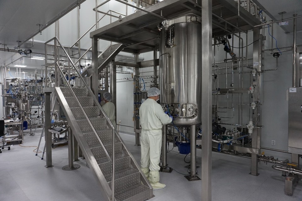 유바이오로직스 콜레라 백신 공장 / 사진=유바이오로직스