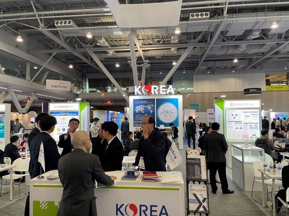 2023년 바이오 USA 한국관 부스 전경 / 사진=한국바이오협회