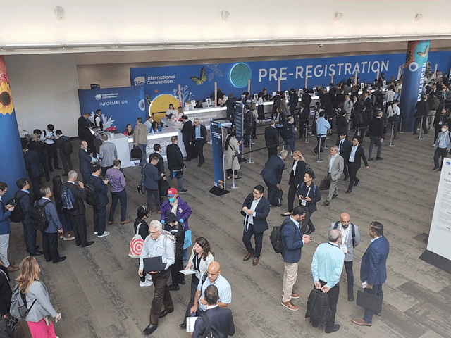 바이오 인터내셔널 행사장 입구 전경 / 영상=박성수 기자