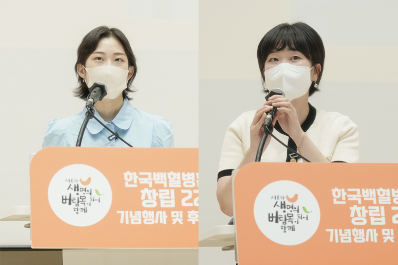 왼쪽부터 이채연 바카라 방법, 김연주 바카라 방법