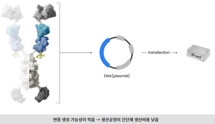 The Alpha-ART platform can be expressed using a single plasmid. / Graphic by Panolos Bioscience