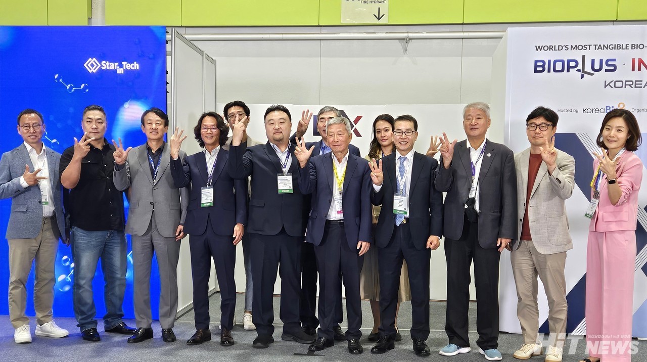 더컴니즈가 주관하고 법무법인 디엘지(DLG), 한국바이오협회와 공동 주최한 스타인테크 바이오 시즌3의 파이널 라운드가 지난 12일 서울 삼성동 코엑스에서 개최됐다. / 사진=황재선 기자