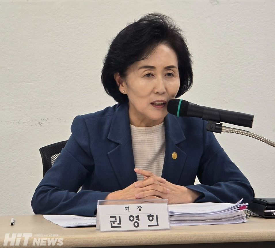 권영희 서울시약사회 회장이 기자 간담회에서 발언하고 있다. / 사진=김민지 인턴기자