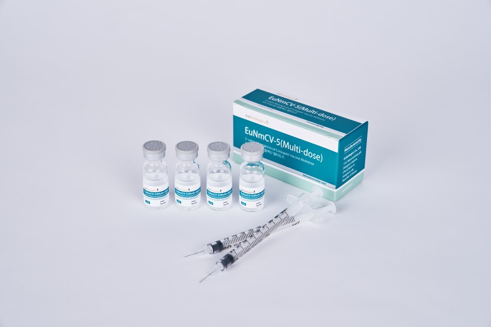 수막구균 5가(EuNmCV-5) 백신 / 사진=유바이오로직스