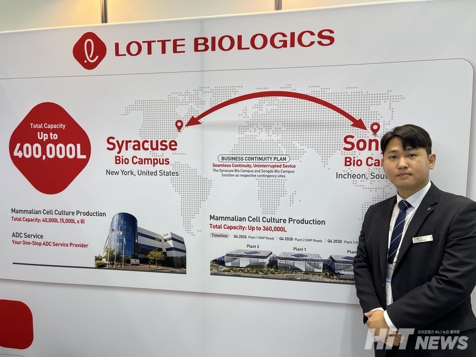 Jae-in Sung, Global Business Development Manager at Lotte Biologics / Photo by Reporter Nam Dae-yeol