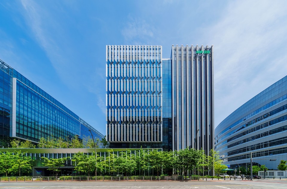 한독 중앙연구소와 한독의 자회사 이노큐브가 입점한 한독 퓨쳐콤플렉스