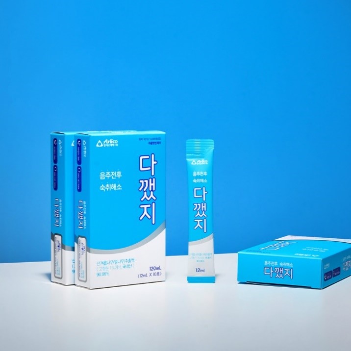 알리코제약 숙취해소제 '다깼지'.