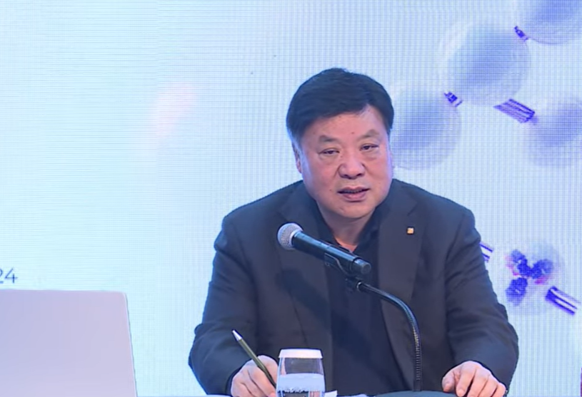 Chairman Jung-jin Seo of Celltri슬롯사이트 꽁머니 Group / Photo: Screenshot from Celltri슬롯사이트 꽁머니's Hong Kong Investor Conference live broadcast on YouTube