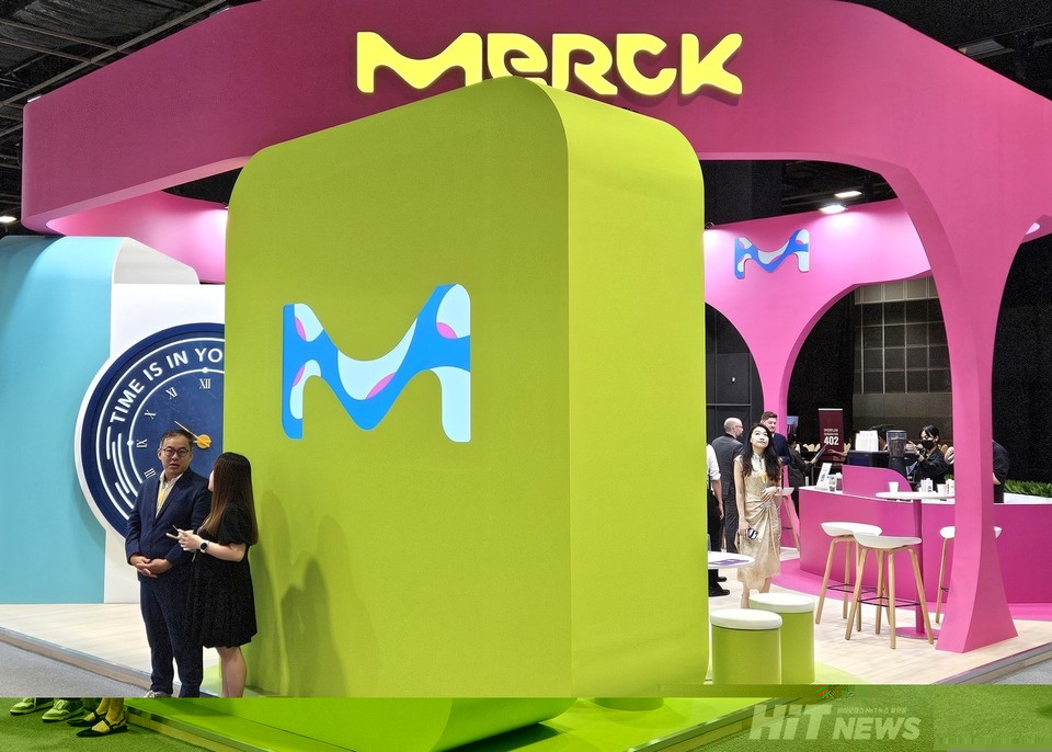 Merck Booth at ESMO ASIA 2024 / Photo by Reporter Jaesun Hw슬롯사이트 업g