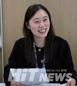 총무를 맡고 있는 홍지은 대리