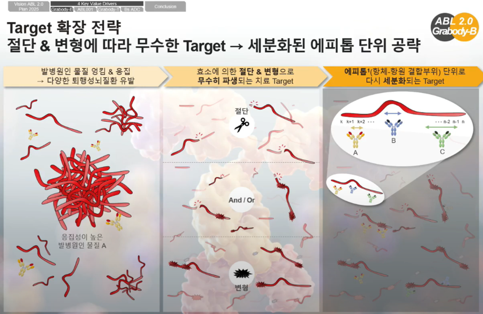 에피톱 세분화를 통한 타깃 확장 전략 / 사진=에이비엘카지노 입플 IR자료