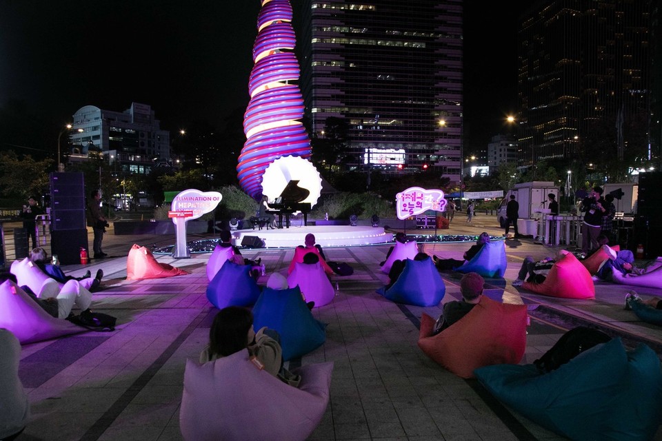 On October 20 2024, in recognition of Liver Day, 슬롯 사이트 Sciences Korea partnered with the Korean Association for the Study of the Liver to launch the Light Up Campaign aimed at raising awareness of viral hepatitis.