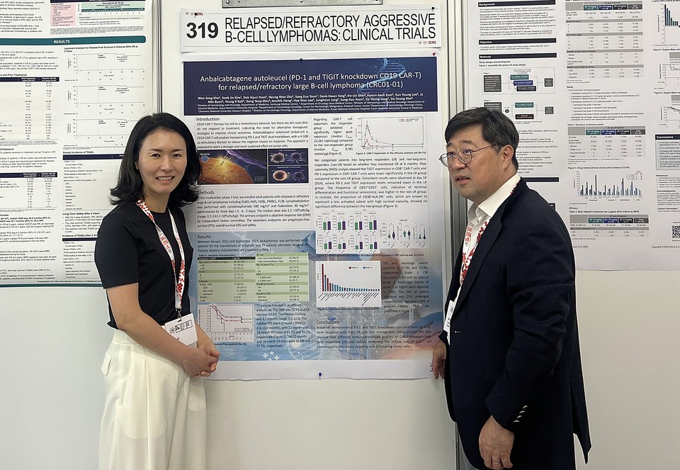 온라인 바카라 추천이 ICML 2025서 '안발셀' 최종 임상 2상 결과를 공개했다 / 사진=큐로셀