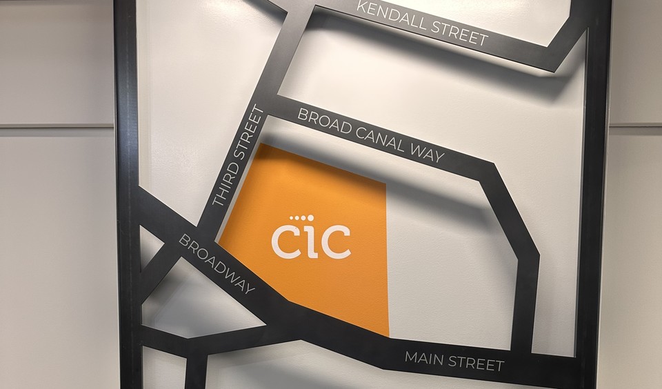 CIC의 위치가 실제 지도대로 보여지고 있다. / 사진=심예슬 기자