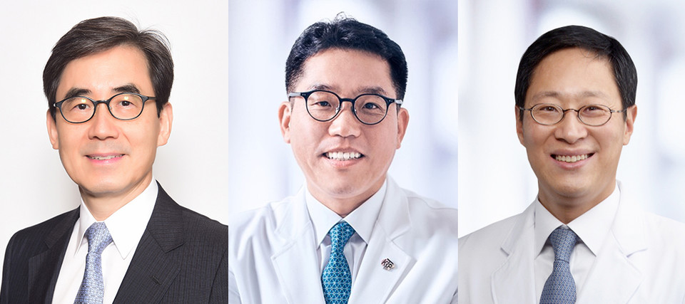 (왼쪽부터) 서울대병원 의생명연구원 김효수 바카라 온라인, 이식혈관외과 민상일 바카라 온라인, 순환기내과 이승표 바카라 온라인 / 사진=서울대병원