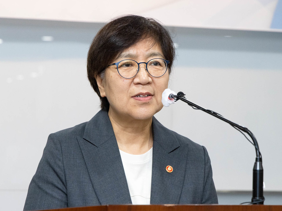 정은경 장관이 제56대 보건복지부 장관으로 취임했다.