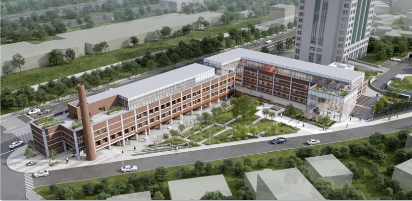 유한양행 구 사옥 리노베이션 조감도. 사진= 유한양행.