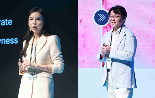 이승현 뷰성형외과 원장(왼쪽)과 박현준 메이린클리닉 청담 원장 /사진=멀츠 에스테틱스 코리아