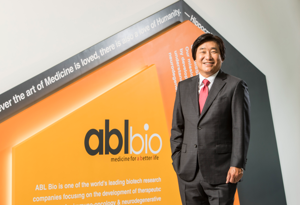 ABL Bio CEO Sang-Hoon Lee / Photo by ABL Bio