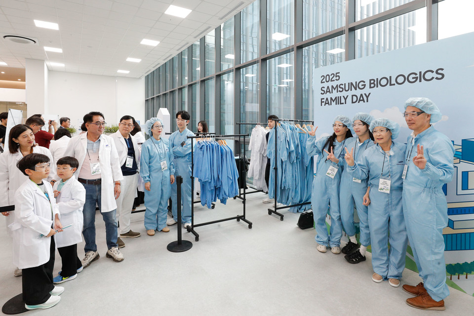 '2025 임직원 가족 초청행사' 현장. 사진=삼성바이오로직스