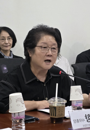 한국희귀난치성질환연합회 정진형 사무총장 .