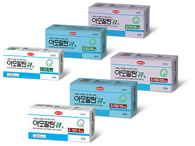 아모잘탄큐 제품 / 사진=한미약품