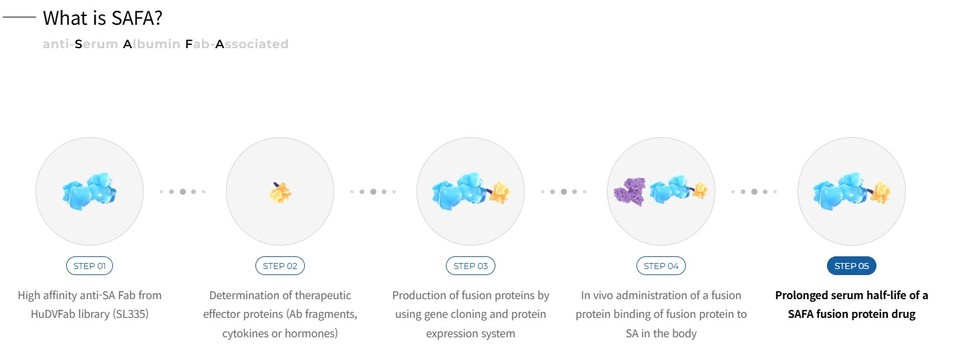 에이프릴바이오의 SAFA 플랫폼 설명 / 출처=에이프릴바이오 웹사이트
