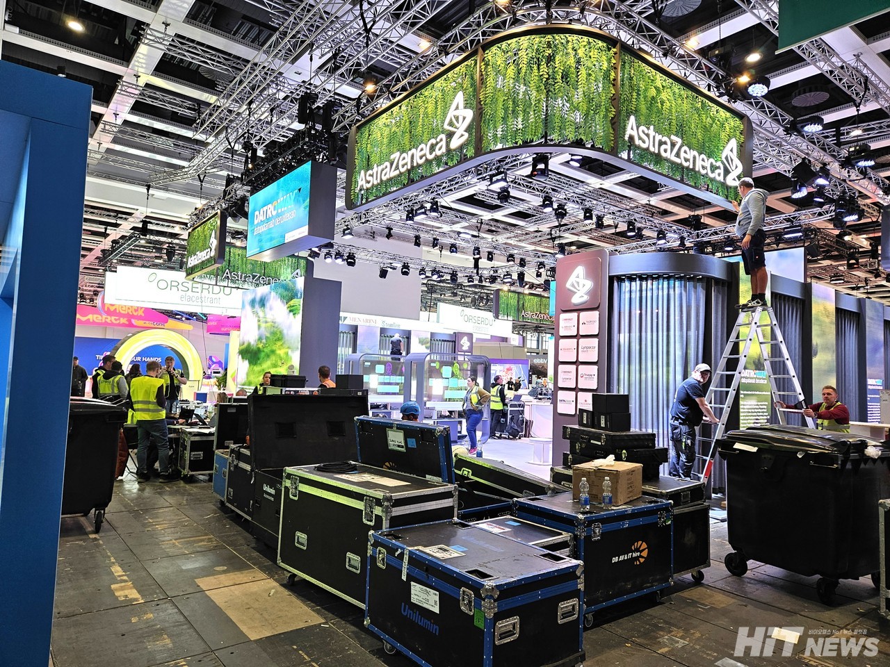 ESMO 2025 아스트라제네카 부스