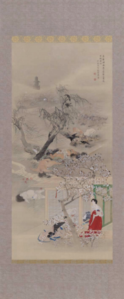 기쿠치 요사이, 구상도, 1848년. 에도시대. 보스턴 미술관 소장. ©보스턴 미술관