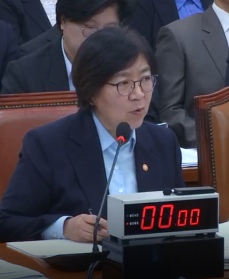 정은경 복지부 장관 