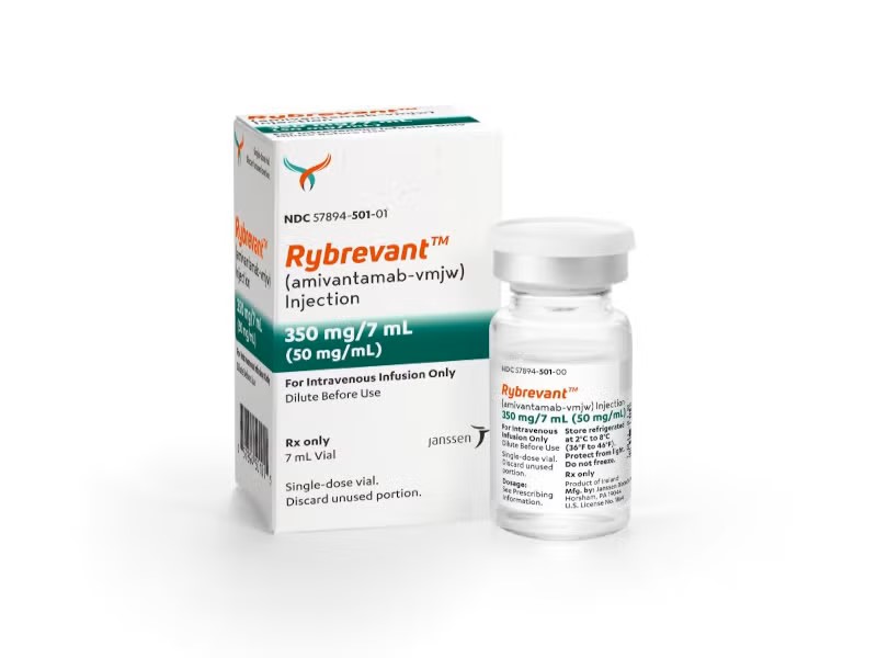 Rybrevant (amivantamab) injection, co-developed by J&J’s Janssen unit, has secured approvals across multiple regions including the U.S., Europe, and Asia. / Photo = Janssen Biotech