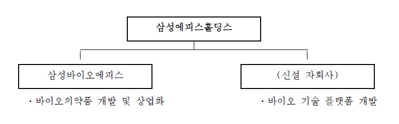 삼성에피스홀딩스 기업 구조