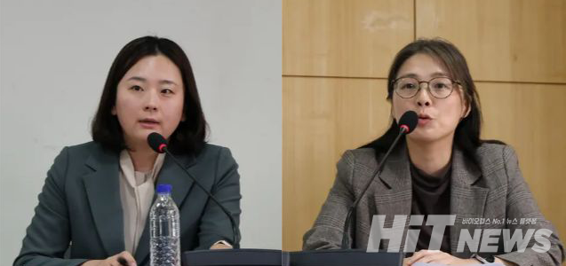 (왼쪽부터) 이준미 보건복지부 재생의료정책과 과장, 허현아 히트뉴스 기자