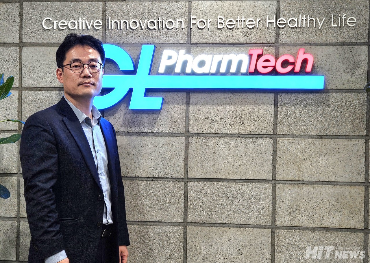 지엘팜텍 김용일 대표 / 사진=황재선 기자