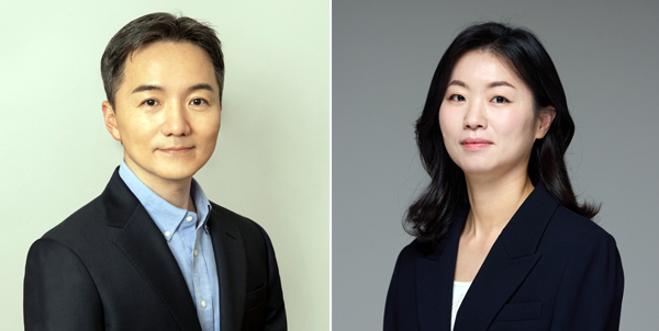 신동훈 부사장(왼쪽)과 신지은 부사장.