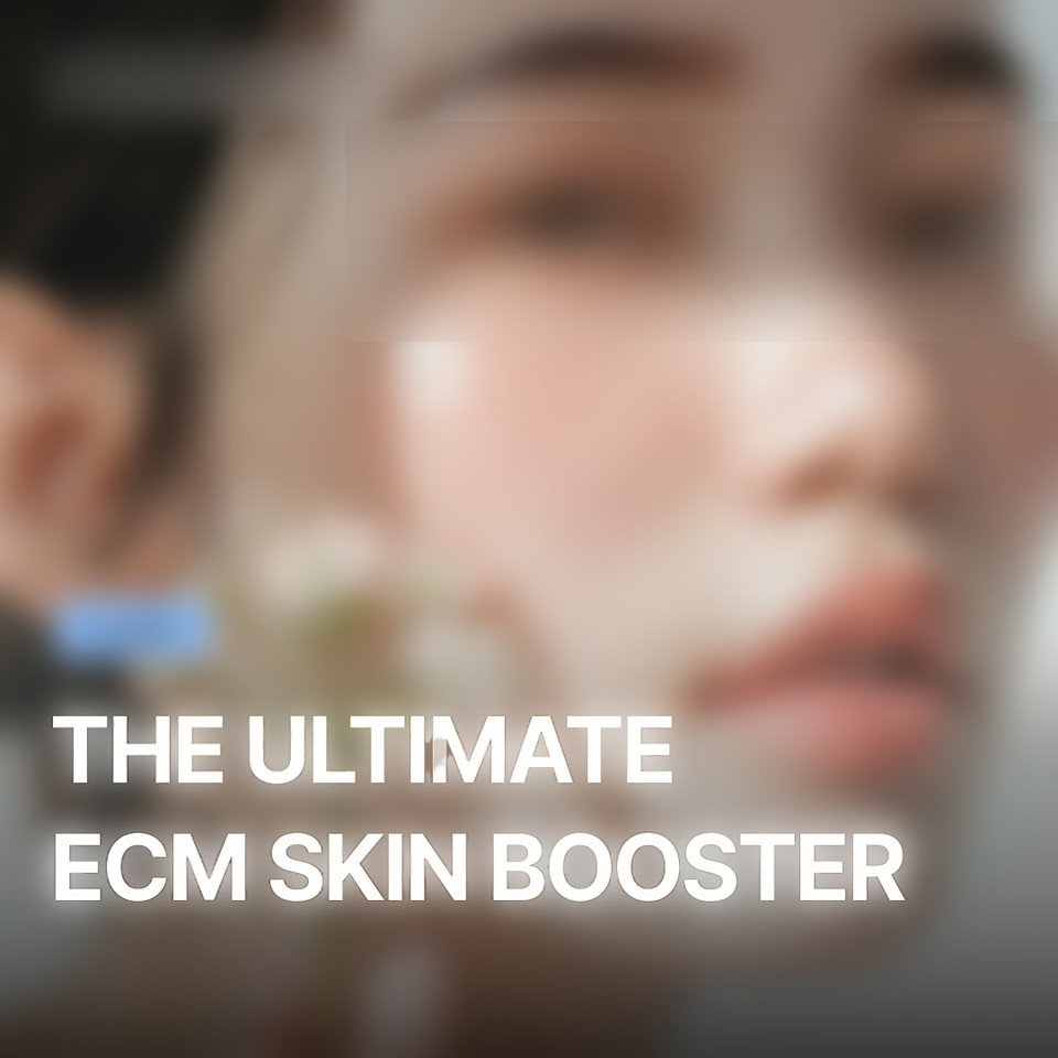 모 의료기관의 외국인용 ECM 스킨부스터 홍보 게시글 일부. 무허가 제품이 사실상 K-뷰티의 첨병으로 여겨지는 셈이다.